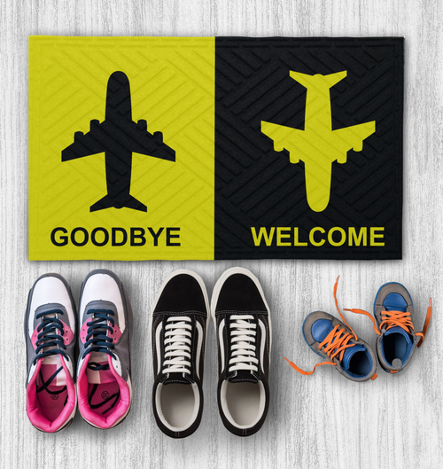 Fußmatte Goodbye - Welcome